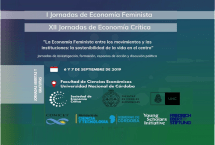 I Jornadas de Economía Feminista y XII Jornadas de Economía Crítica – Segunda Circular